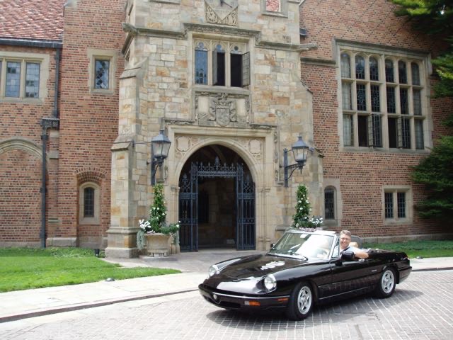 Mike with Spider at Medowbrook Hall.jpg